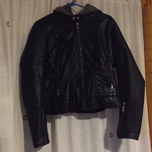 Ci Sono vegan faux “leather” jacket